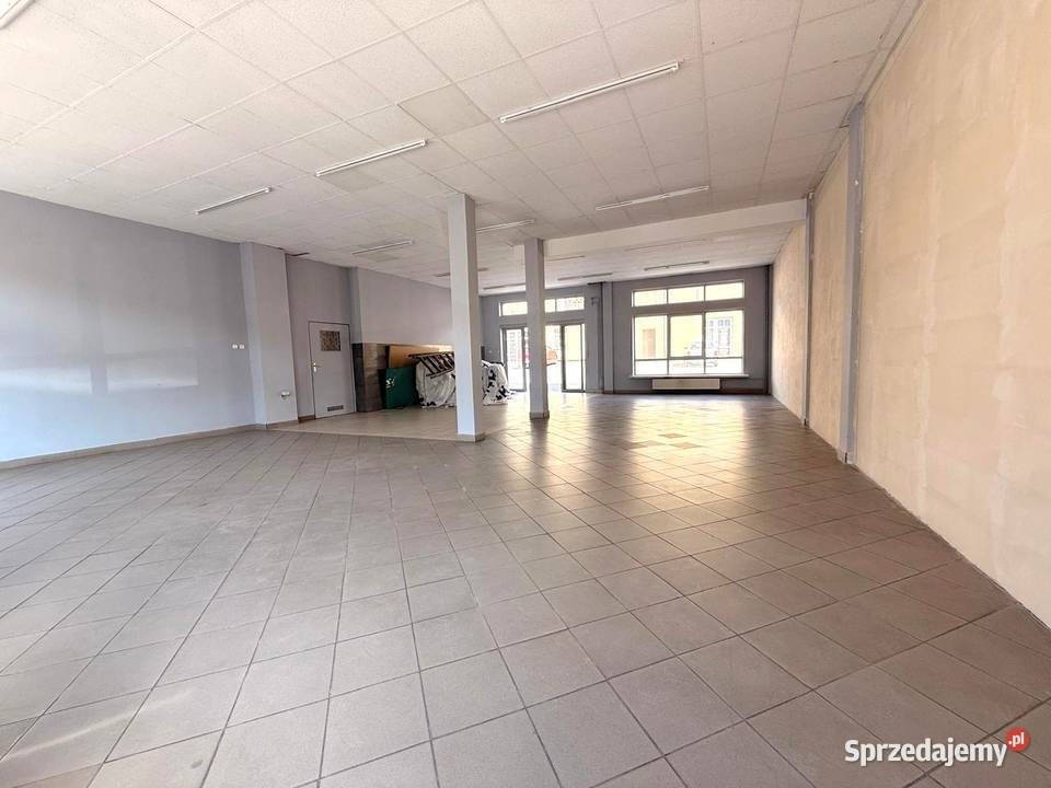 LOKAL HANDLOWOUSŁUGOWY 130 m w ŚCISŁYM CENTRUM ogrzewanie