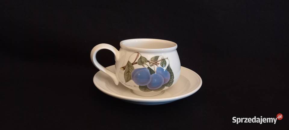 Zestaw śniadaniowy angielski Portmeirion Pomona Porcelana i szkło lubelskie Chełm