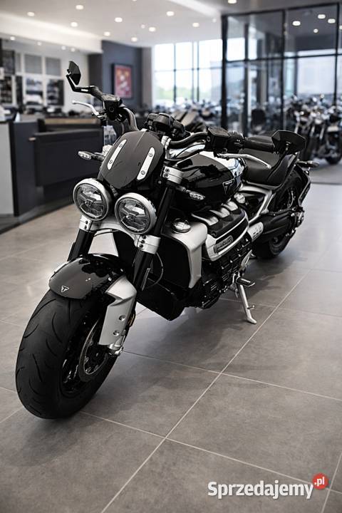 Triumph Rocket 3R Chrome edition I rejestr 2023r Gdańsk