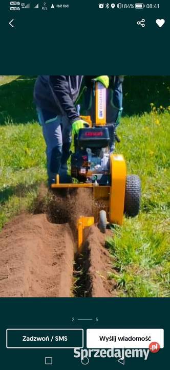 Wynajem sprzętu zagęszczarka glebogryzarka