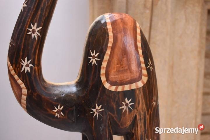 Dwa Wielbłądy Figury Z Drewna Wielbłąd małopolskie Kraków