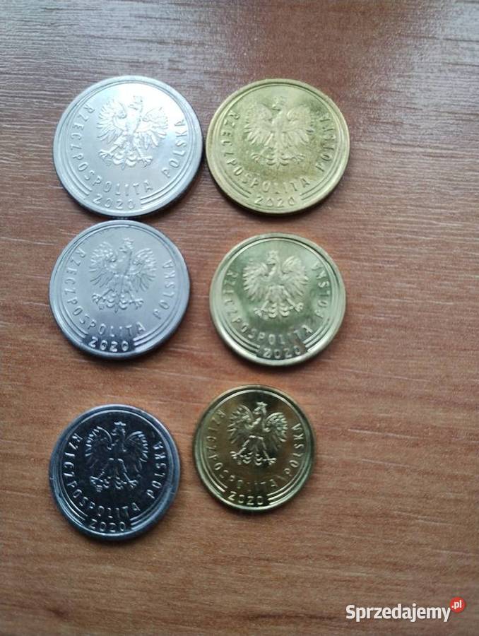 Monety z 2020 roku Skoczów sprzedam
