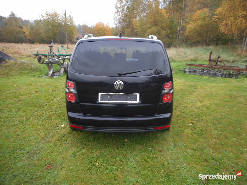 VW TOURAN 20 TDIbez RDZY7 OSOBOWY radio Touran Nowe Czaple sprzedam
