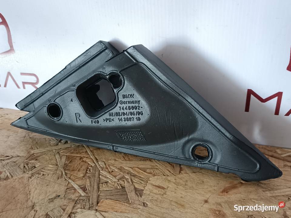 BMW 1 F40 PIANKA USZCZELKA LUSTERKA PRAWEGO Pleszew