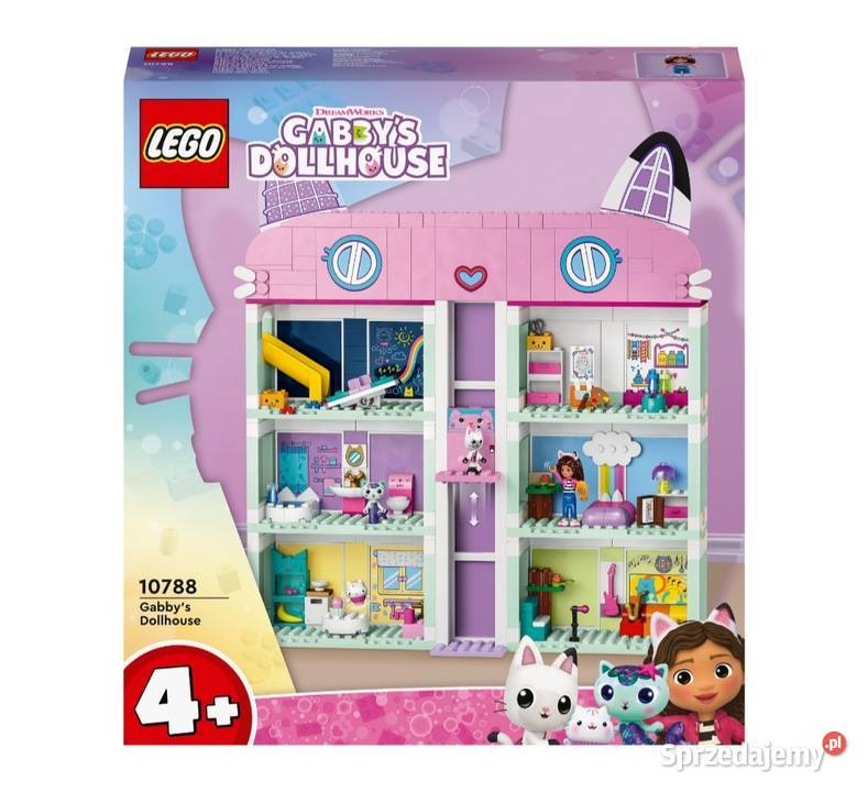 LEGO Gabbys Dollhouse 10788 Koci domek Gabi śląskie