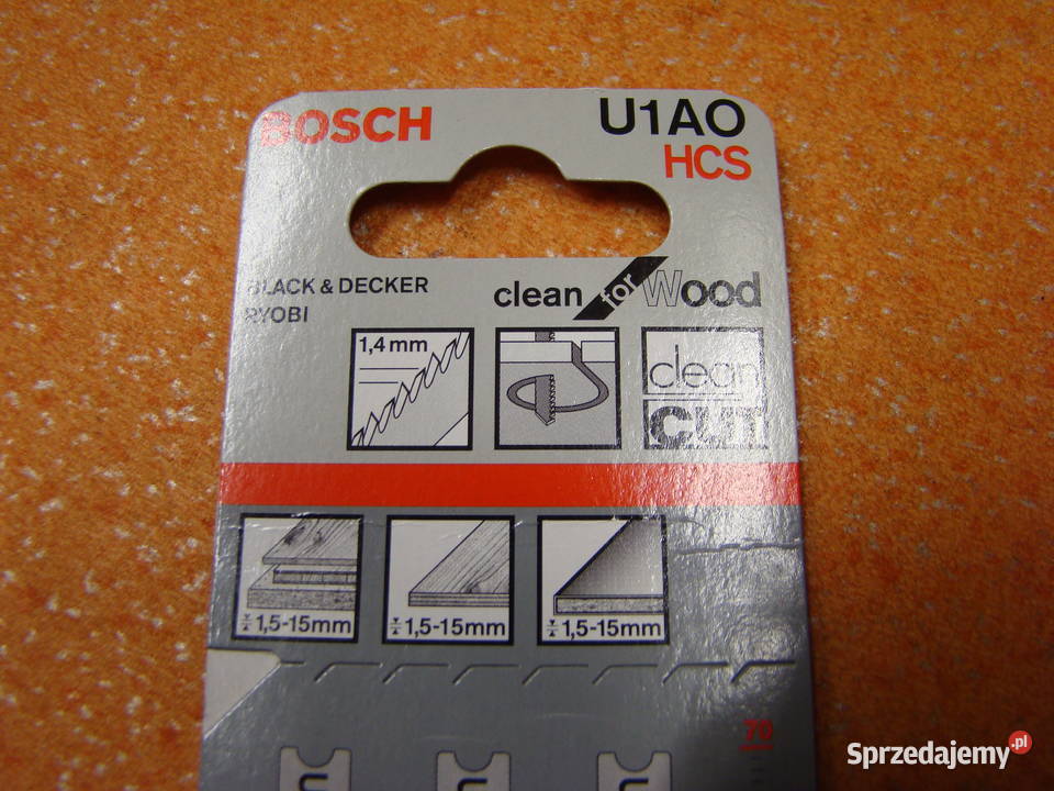 Brzeszczot BOSCH typ U 1 AO 3 Ref 2 608 637 724 Ręczne Bielsko-Biała
