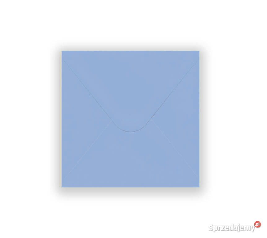 niebieskie koperty kwadratowe ozdobne koperty Olsztyn sprzedam