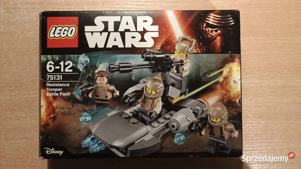Zestaw LEGO Star Wars 75131 Resistance Trooper wielkopolskie Plewiska