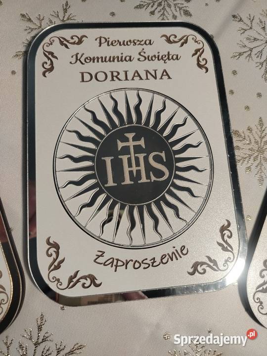 Zaproszenia Komunijne podkarpackie sprzedam