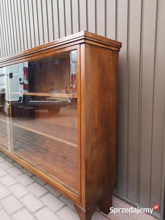 Biblioteka Witryna ARTDECO Orzech 200 Stara wielkopolskie Swarzędz
