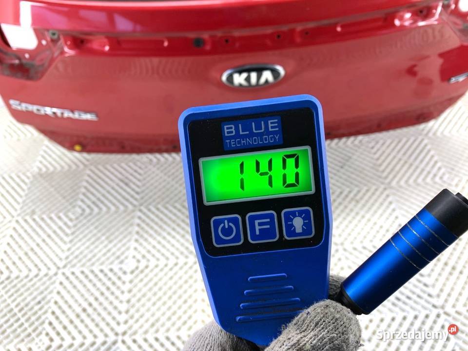 KLAPA TYŁ KIA SPORTAGE IV SUV True Red TYLNA Części samochodowe