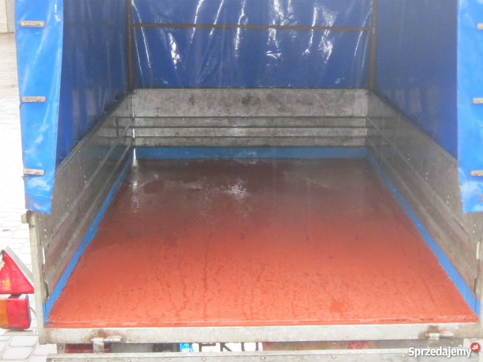 Przyczepka samochodowa dwukółka SUSKI Bedlno