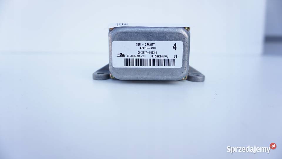 CZUJNIK GRAWITACJI INFINITI FX35 FX45 47930CG180 wielkopolskie Nowy Tomyśl