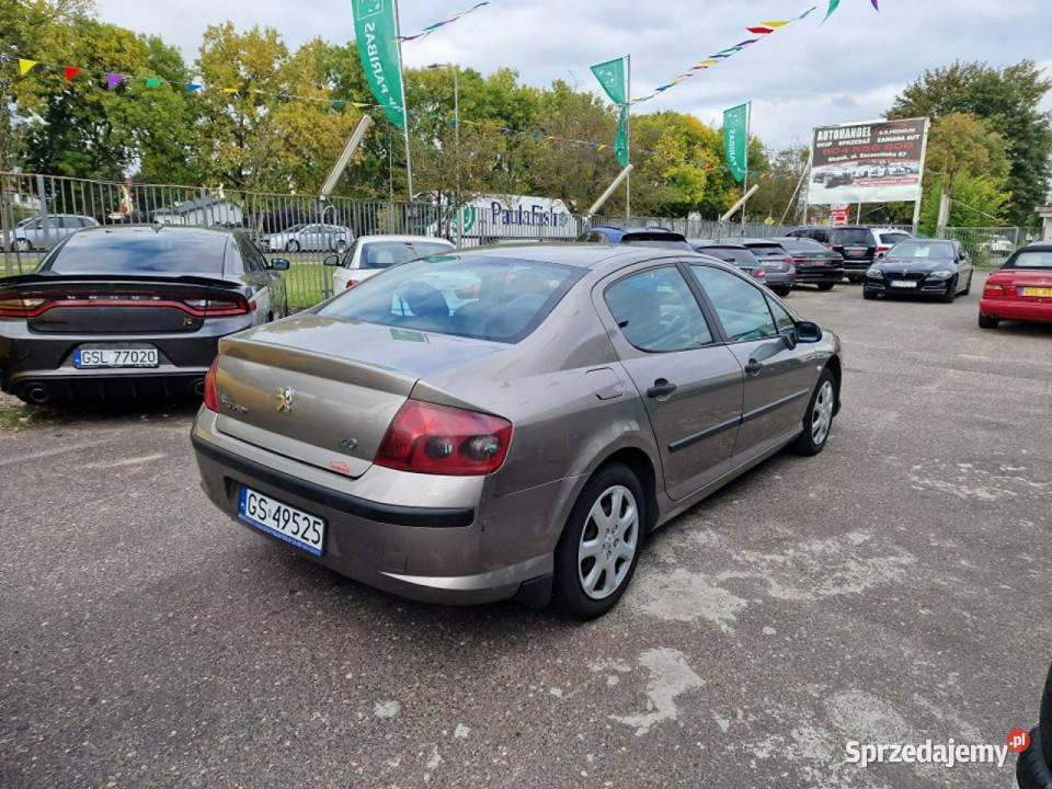 Peugeot 407 18 Benzyna LPG 115 Klimatyzacja kurtyny powietrzne Słupsk