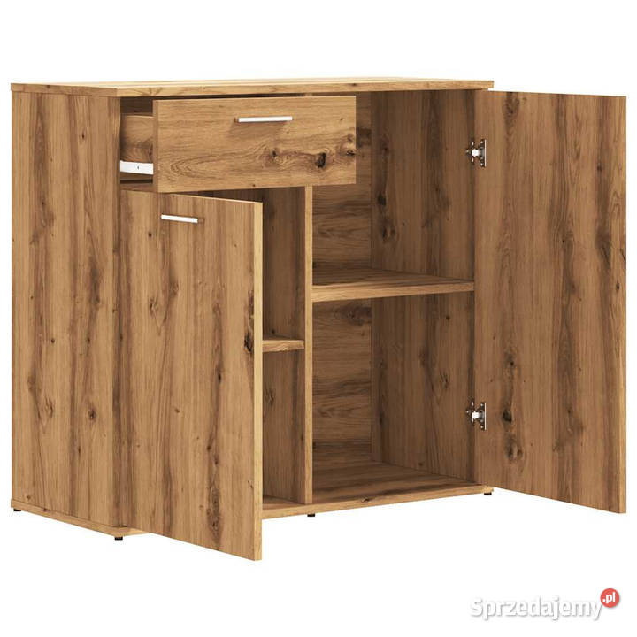 Szafka dąb artisan 80x36x75 materiał Pozostałe Warszawa