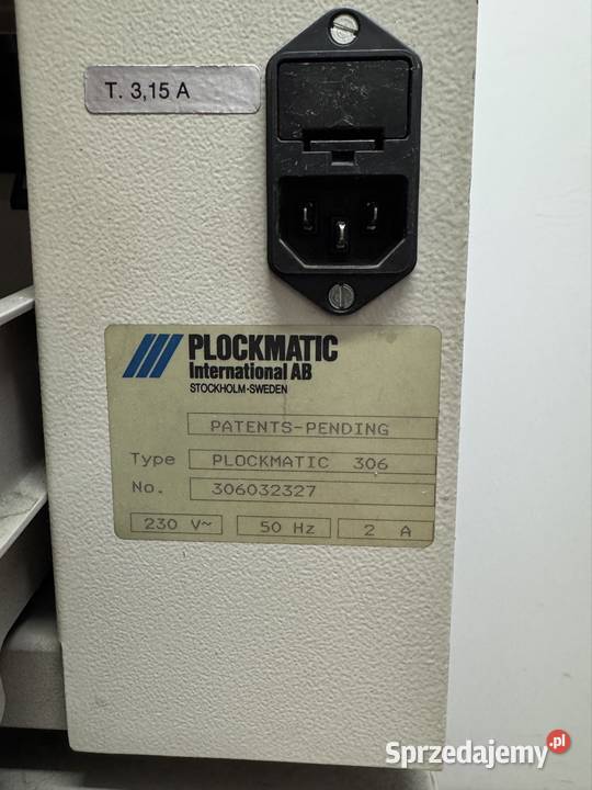 Zbieraczka do papieru Plockmatic 306 cierna Biznes i Przemysł lubelskie Chełm