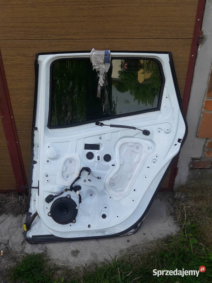 Drzwi szyba ramka silniczek tył prawe Scenic IV osobowe wielkopolskie Września sprzedam
