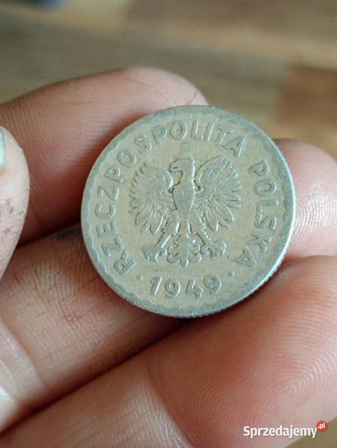 Sprzedam nastepna monete 1 zloty 1949 r bzm Numizmatyka Chełm