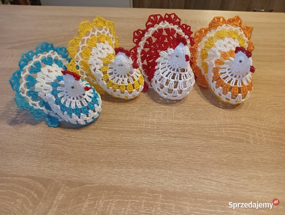 Ozdoby Wielkanocne na szydełku lubelskie Lublin