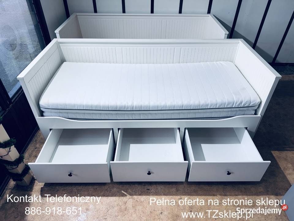 IKEA HEMNES Leżanka łóżko z 3 szufladami 2 Rybnik
