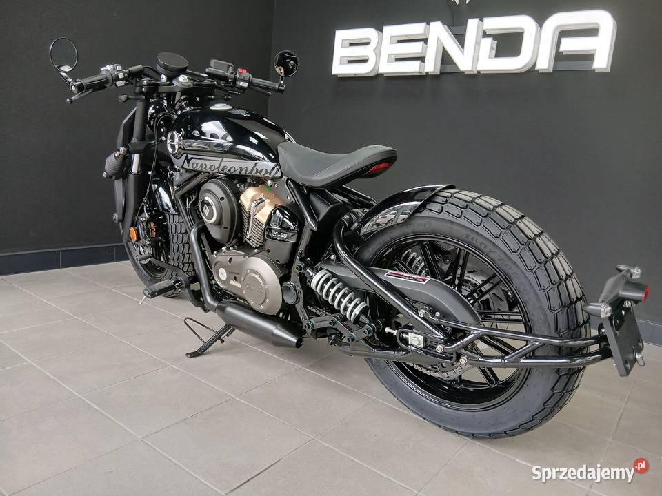 Motocykl Benda Napoleon Bob 125 phantom black chopper