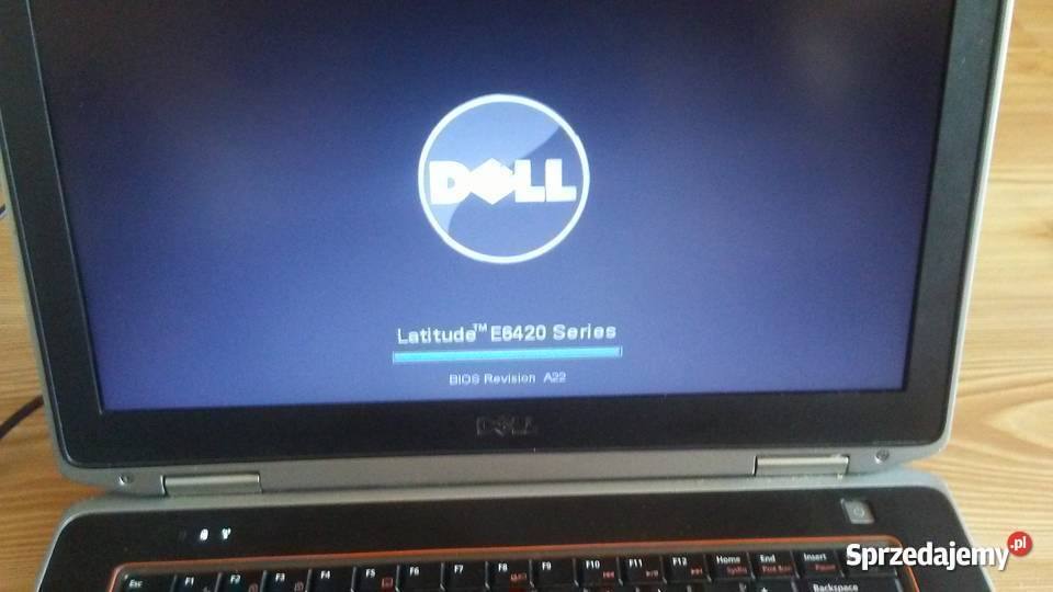 Laptop Dell E6420 uszkodzony na części Żnin