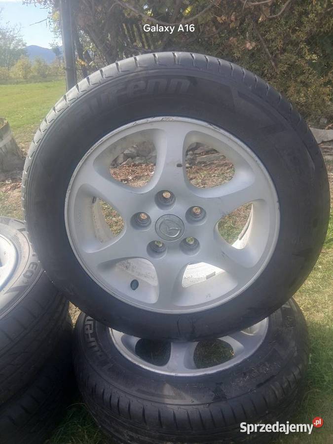 Alufelgi 5x1143 z oponami Mazda Toyota Suzuki Limanowa sprzedam