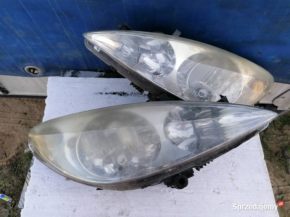 Lampy Przód Komplet Peugeot 307 Pozostałe lubelskie