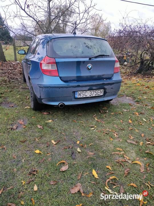 BMW e87 20 benzyna zamienię na większe lakier metallic Sochaczew sprzedam