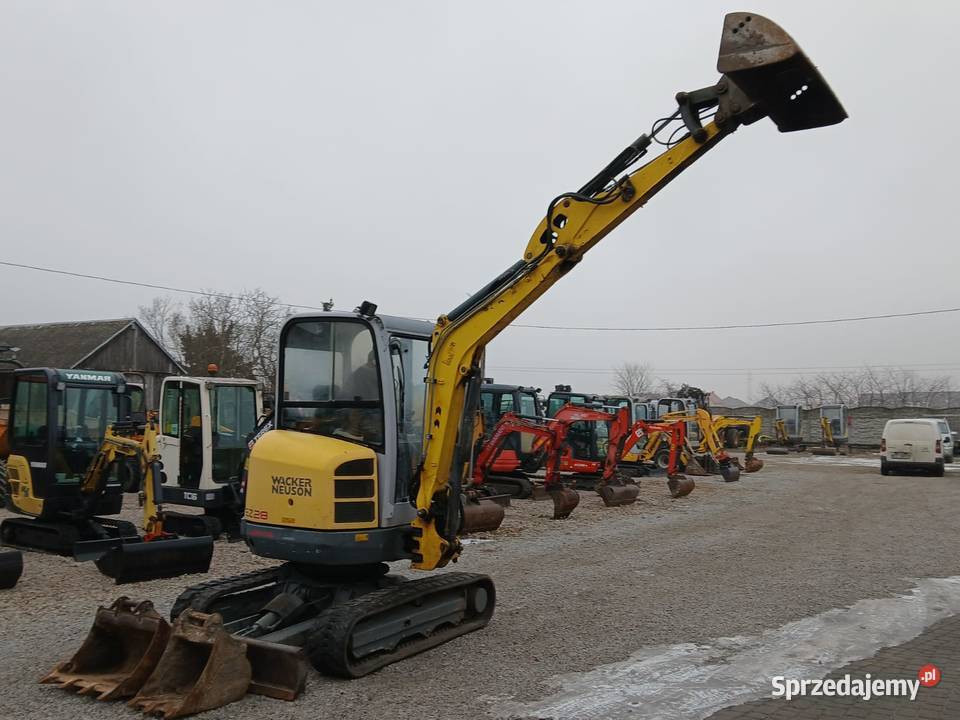 Wacker Neuson EZ28 Mini koparka 3 łyżki 2014 VDS Złoczew