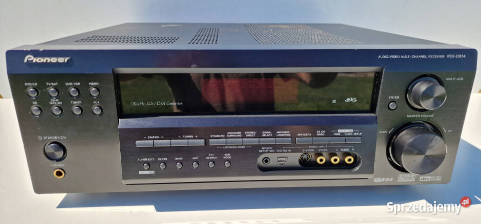 Wzmacniacz Pioneer VSXD814 VSX D 814 Amplifer Międzychód