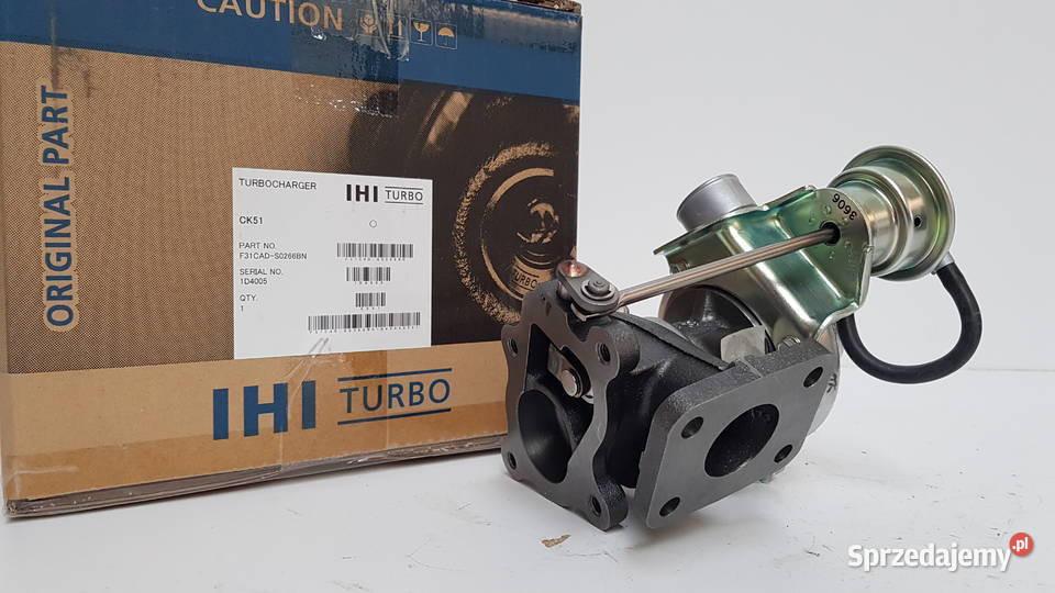 Nowa turbosprężarka IHI CK51 1J80817010 mazowieckie Siedlce