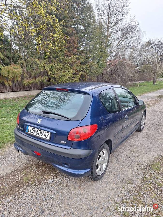 Peugeot 206 14 Benzyna 75 75KM Chełm