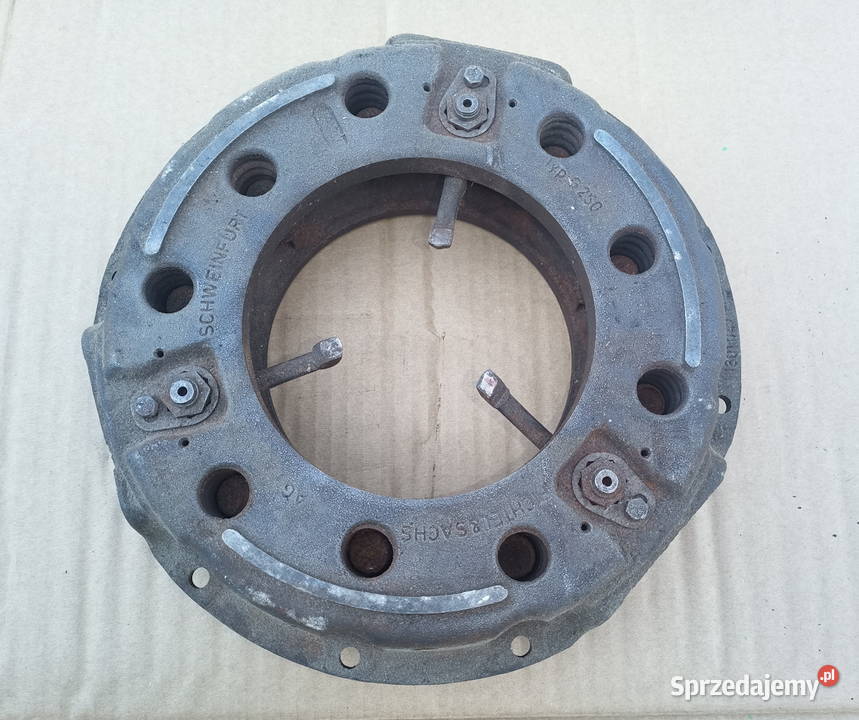 DOCISK SPRZĘGŁA KOMBAJNU DEUTZ FAHR 250mm Lublin