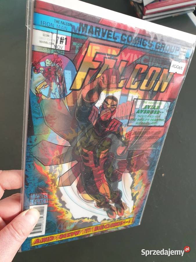 The Invincible IronMan Falcon komiks Marvel USA Komiksy pomorskie Gdynia