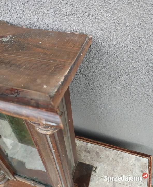 S158 Skrzynia obudowa starego zegara pomorskie