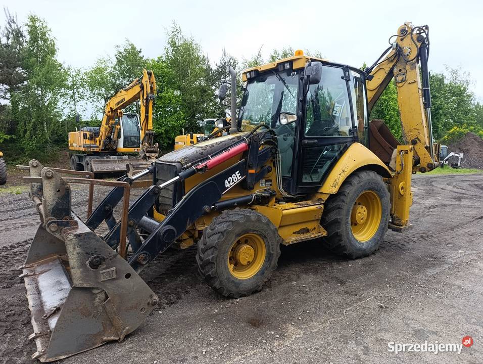 Koparko Ładowarka Cat 428 E 2007 Zamiana JCB Gniezno