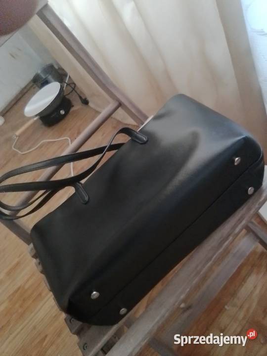 Torebka nowa skóra czarna DKNY Wrocław