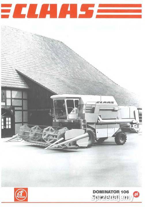 Claas Matador gigant Instrukcja katalog napraw wielkopolskie Szamotuły