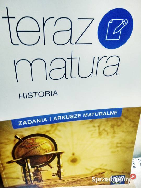 Teraz matura historia testy i zadania Nowa era Antykwariat Warszawa