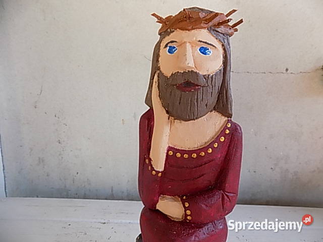 rzeźba Jezus Frasobliwy figurka 27 wys