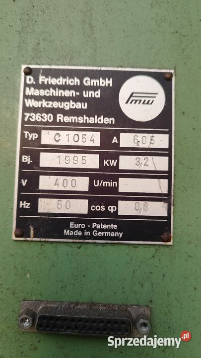Nitownica Radialna Hydrauliczna Niciarka FMW typ Bydgoszcz sprzedam