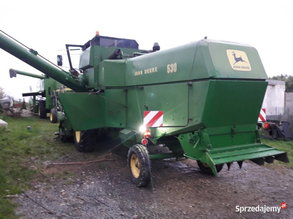 Kombajn John Deere 530 kabina sieczkarnia heder Kielce