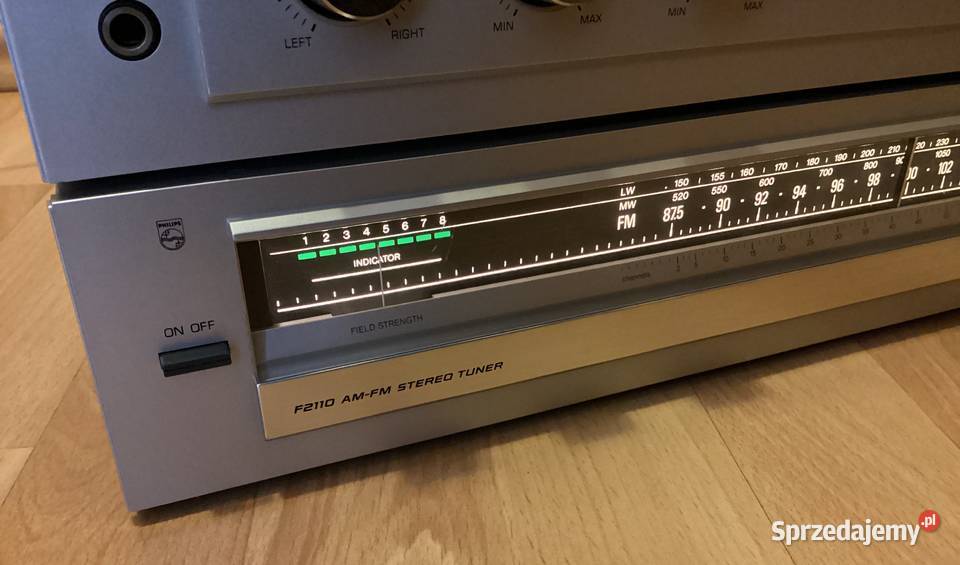 PHILIPS Wzmacniacz F4110 Tuner F2110 SPRAWNY pomorskie Gdynia sprzedam