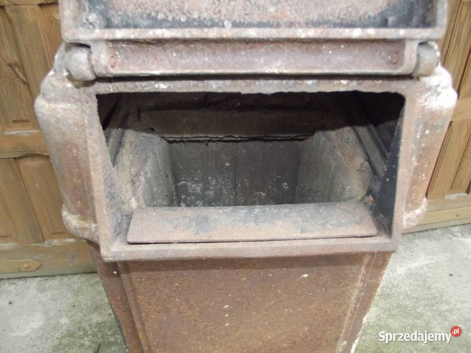 Piec typ koza używany stary żeliwny zabytkowy Pawonków sprzedam