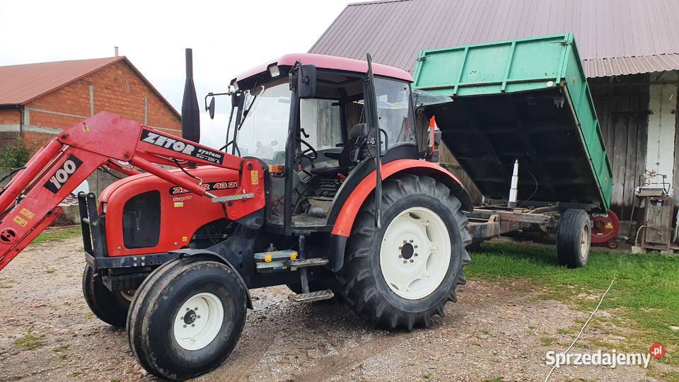 Zetor 4321 z turem Aleksandrów