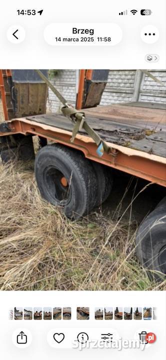 Niskopodwozie ZREMB 1989 sprawna Rok produkcji 1989 opolskie Skarbimierz