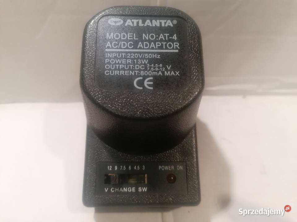 zasilacz Atlanta AT4 230V312V 13W 800mA Piotrków Trybunalski
