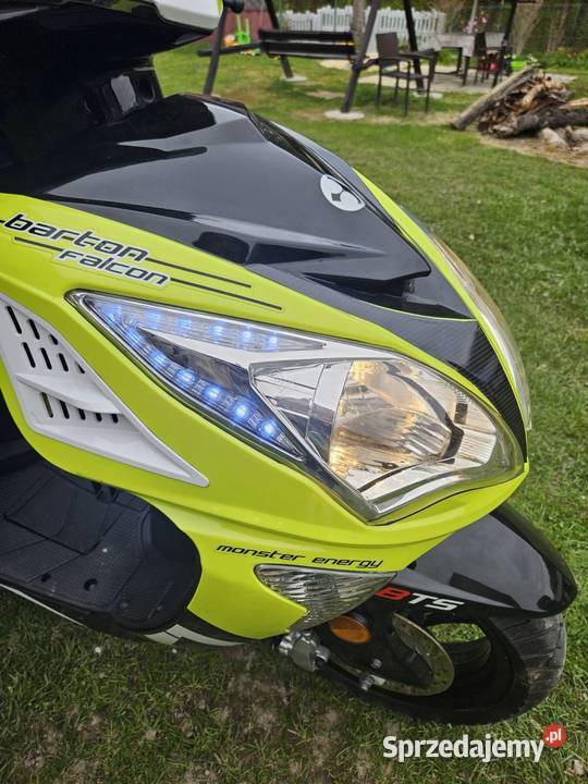 Skuter Barton 2019r w idealnym stanie metalic Krasnystaw