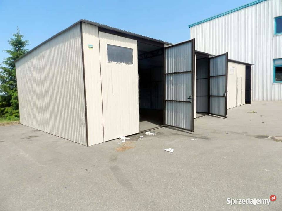 Blaszana montowana hala 166 m